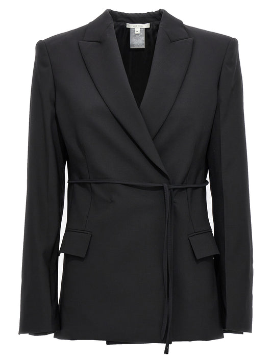 Black Virgin Wool Blazer