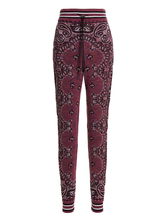 Purple Cotton Joggers (Workout Pants)