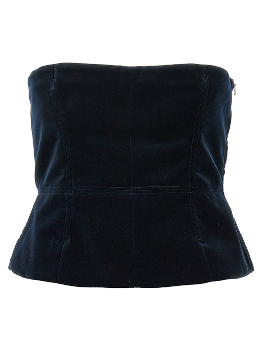 Blue Cotton Tank Tops