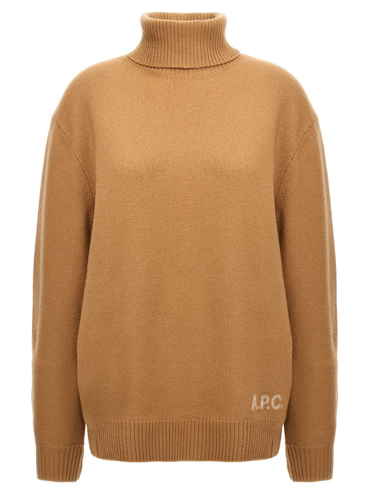 Beige Virgin Wool Cardigan