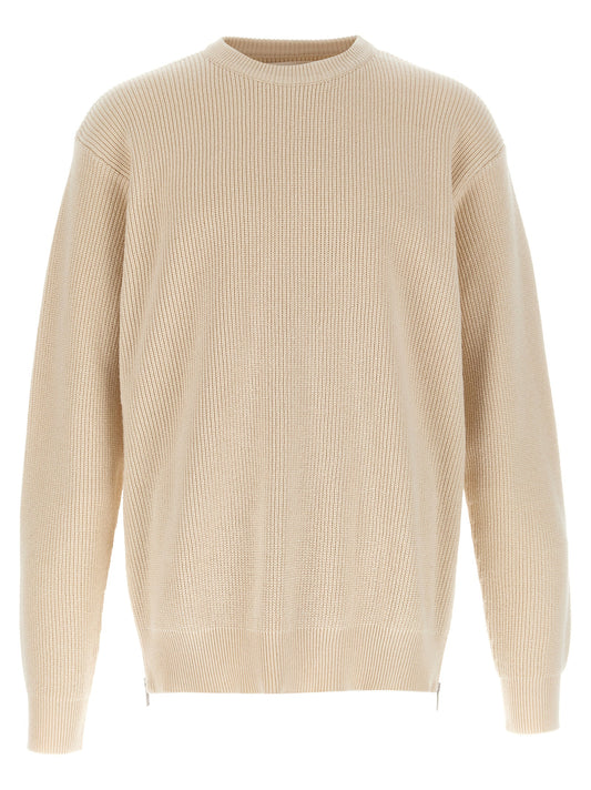 Beige Cotton Cardigan