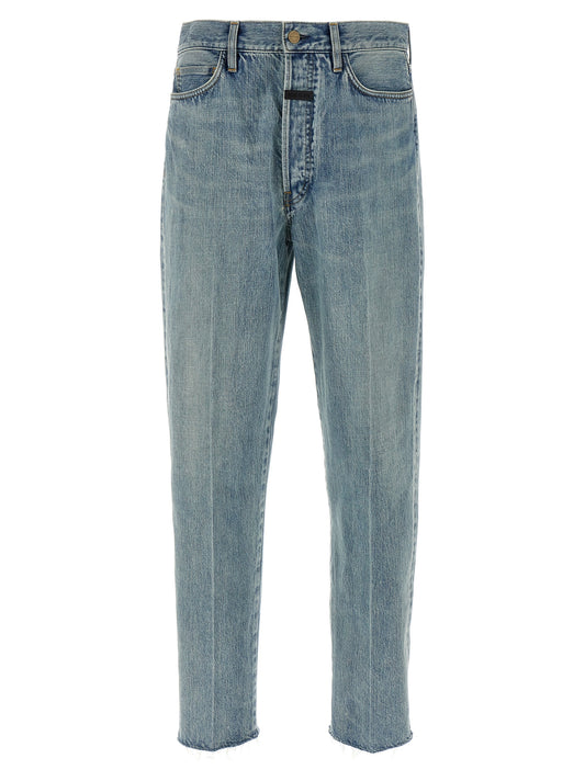 Blue Cotton Jeans Denim