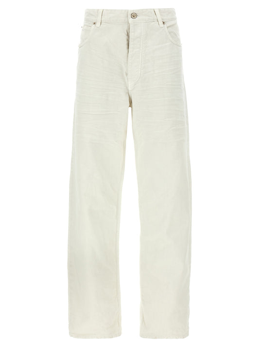 White Cotton Jeans Denim