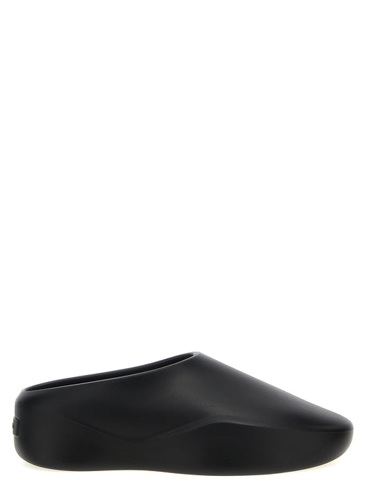 Black Rubber Clogs