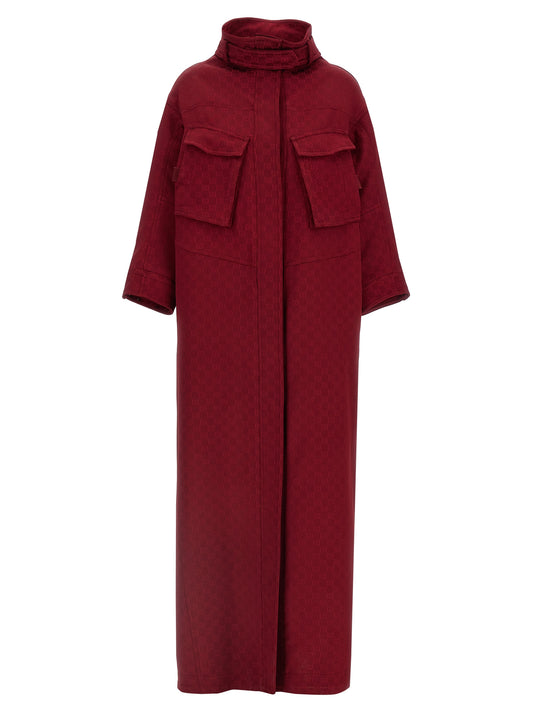 Multicolor Viscose Coat