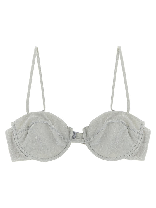 Silver Viscose Bikini