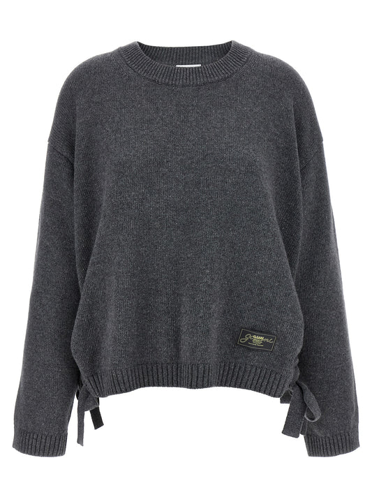 Gray Wool Cardigan