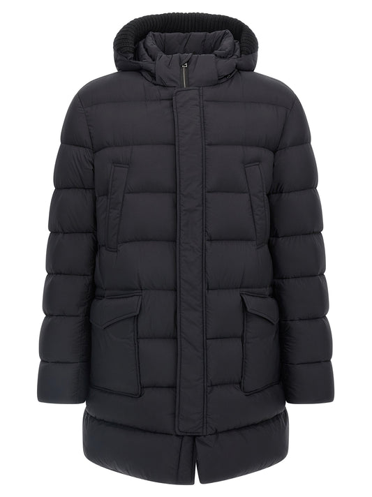 Black Polyamide Coat