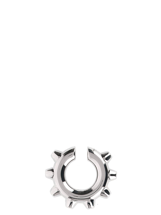Silver Brass Earrings