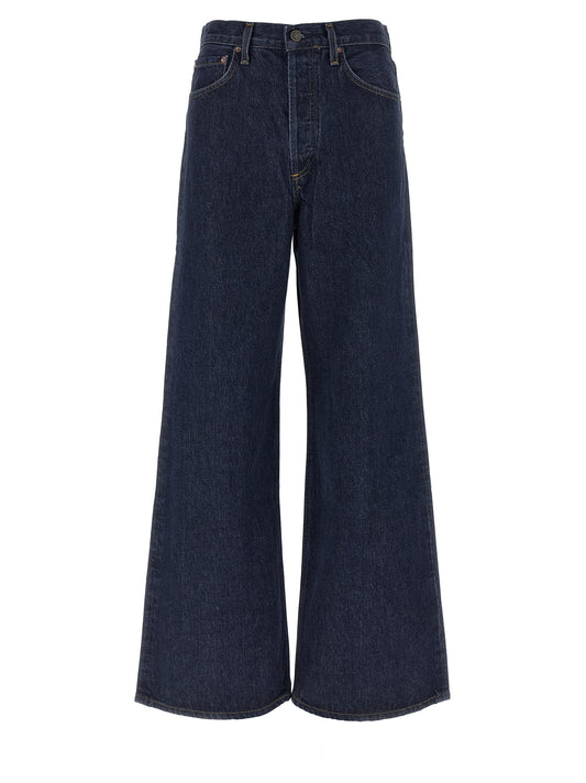 Blue Cotton Jeans Denim
