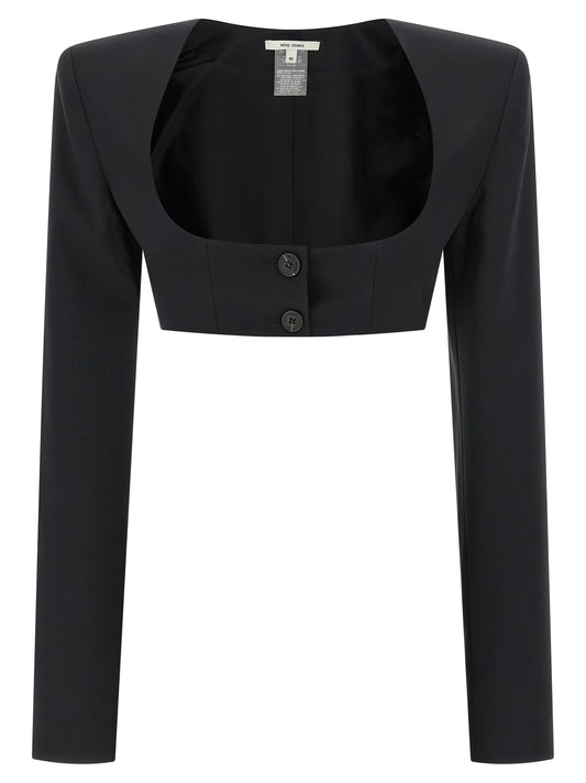 Black Virgin Wool Blazer
