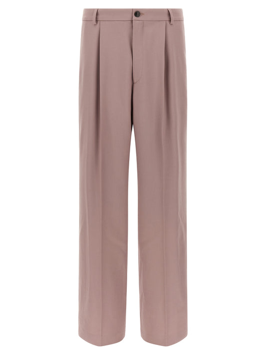 Multicolor Wool Dress Pants