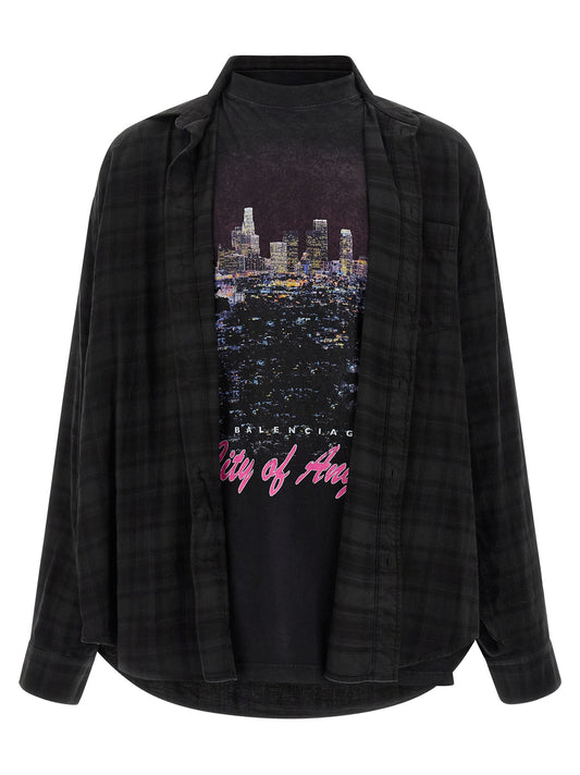 Black Cotton Blouse