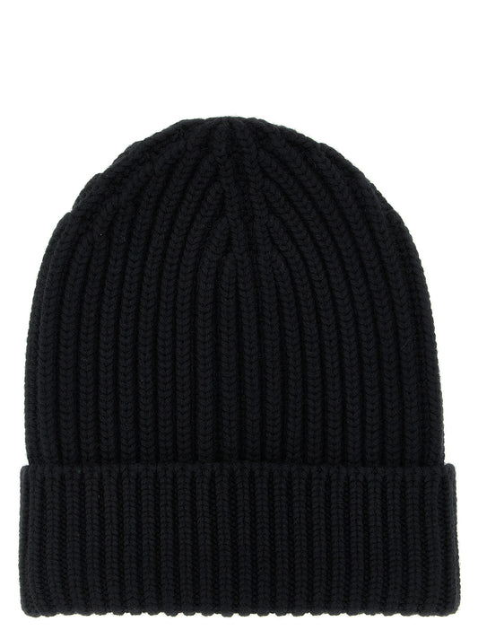 Black Wool Beanie