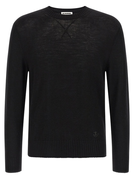 Black Virgin Wool Cardigan