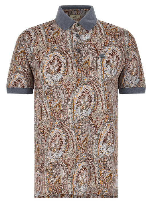 Multicolor Cotton Polo Shirt