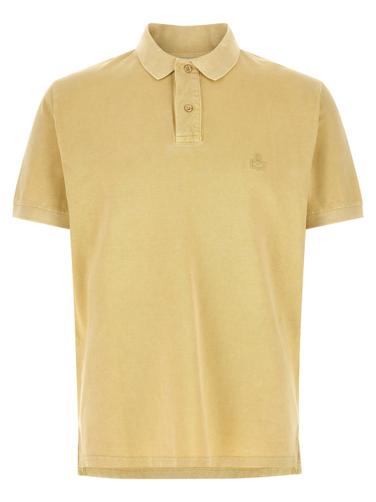 Bicolor Cotton Polo Shirt