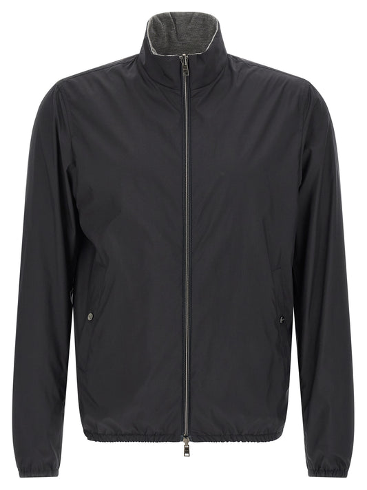 Multicolor Polyester Bomber