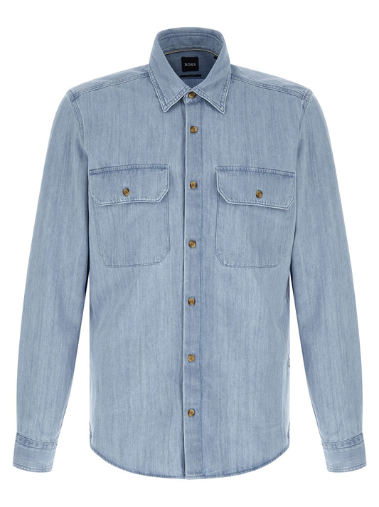 Blue Cotton Blouse