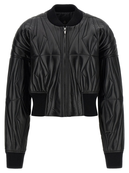 Black Lamb Leather Leather Jacket