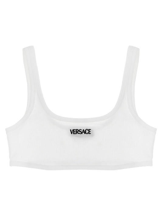 White Cotton Bra