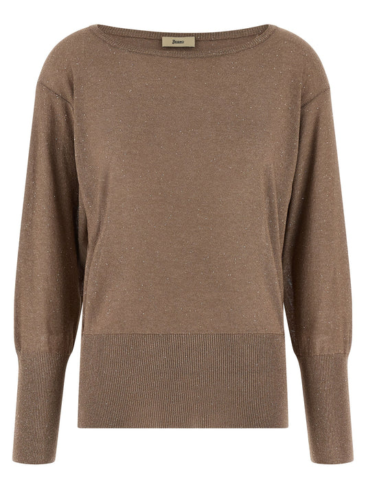 Brown Viscose Cardigan