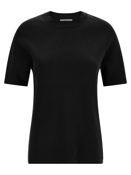 Black Cotton T-Shirt