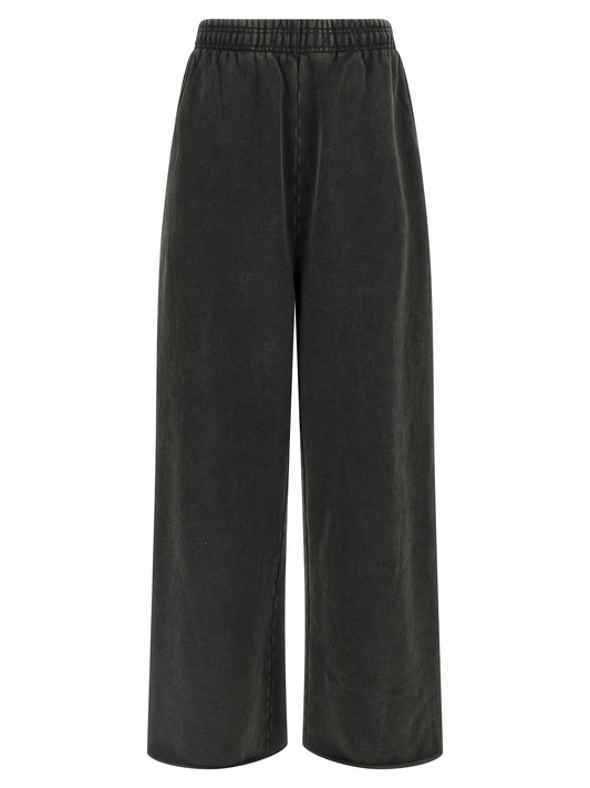 Black Cotton Joggers (Workout Pants)