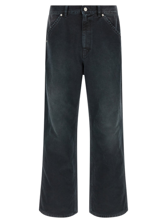 Black Cotton Jeans Denim