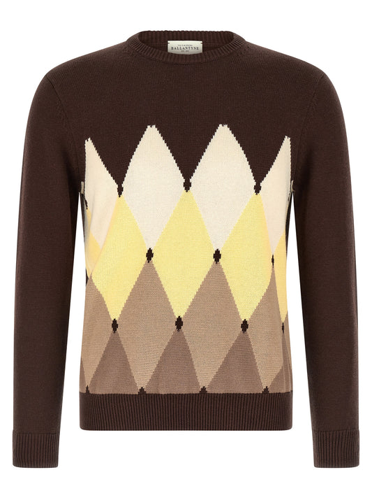 Brown Cotton Cardigan