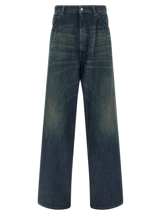 Blue Cotton Jeans Denim