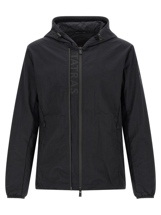 Black Nylon Shell Jacket
