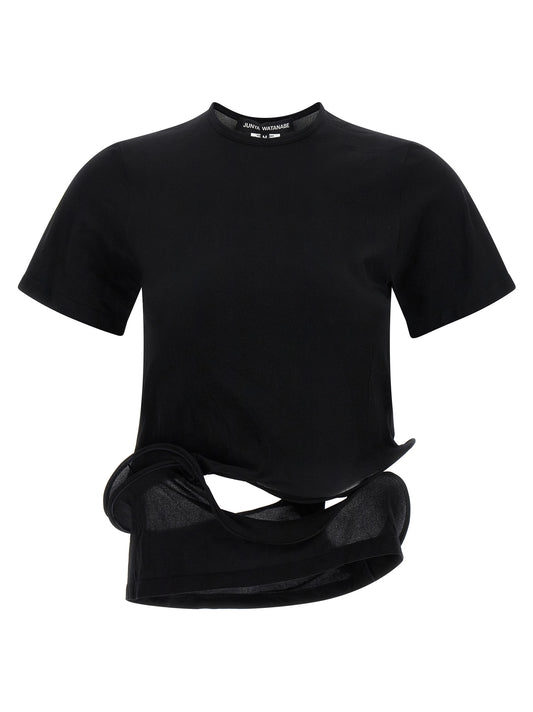Black Nylon T-Shirt