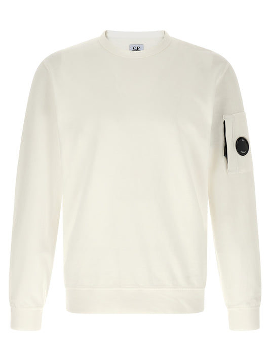 White Cotton Sweatshirt