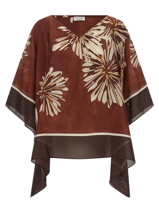 Bordeaux Silk Blouse