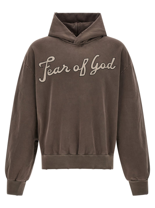 Brown Cotton Sweatshirt
