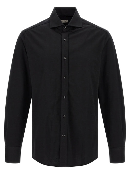 Black Cotton Blouse