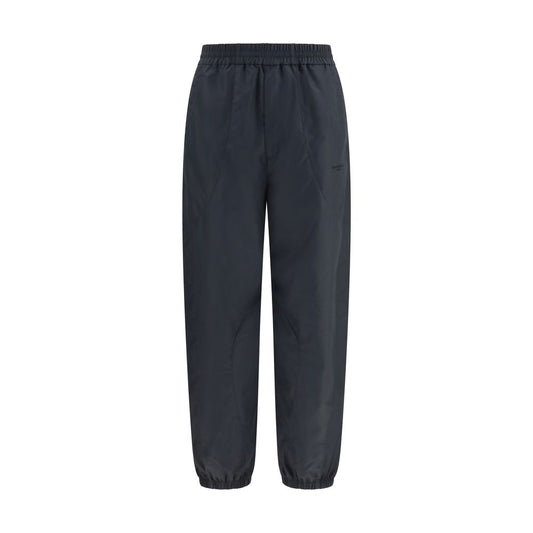 Black Cotton Joggers (Workout Pants)