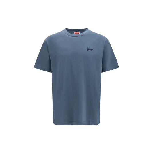 Blue Cotton T-Shirt