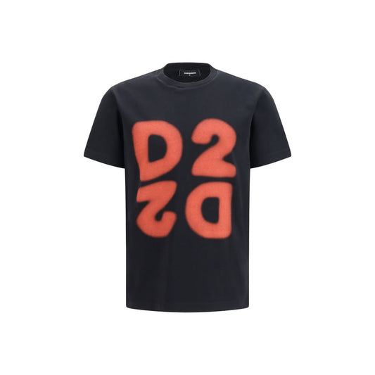 Black Cotton T-Shirt