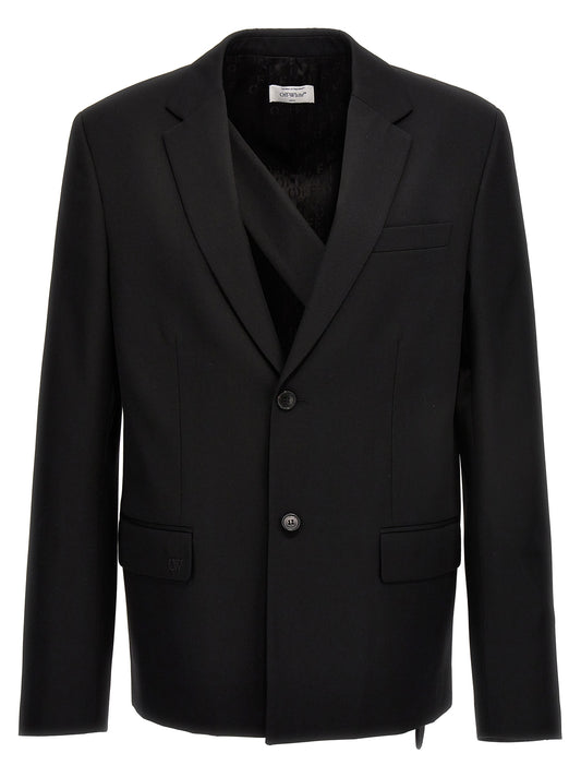 Black Wool Blazer