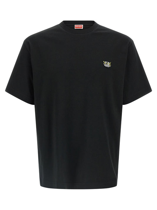 Black Cotton T-Shirt