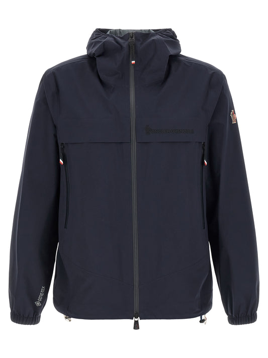 Blue Polyamide Shell Jacket