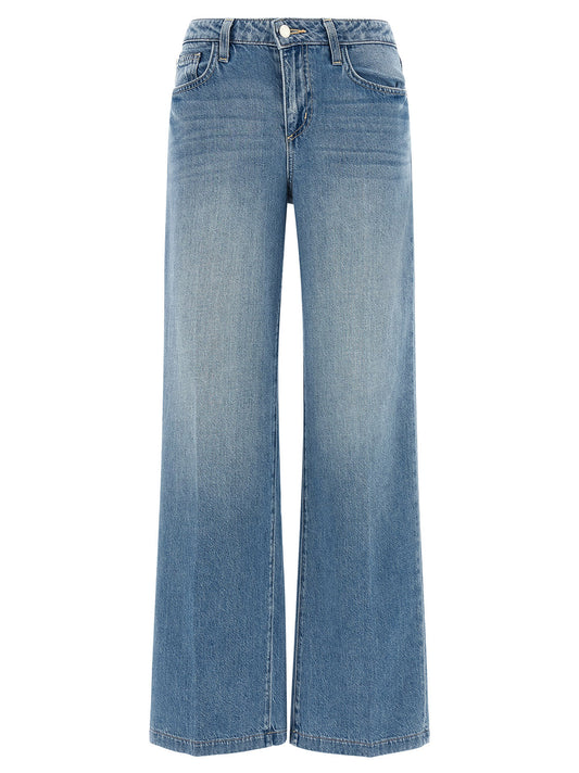Blue Cotton Jeans Denim