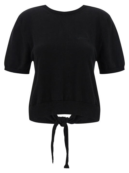 Black Organic Cotton Cardigan
