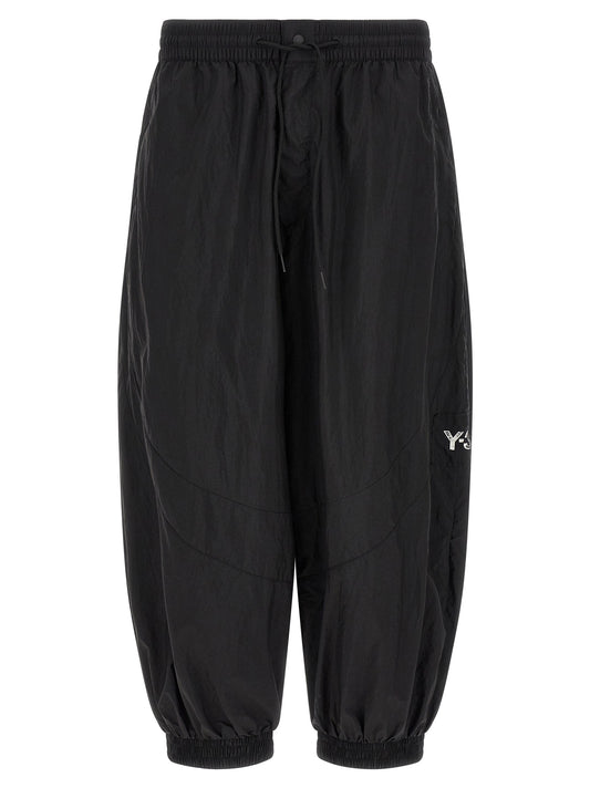 Black Polyamide Joggers (Workout Pants)