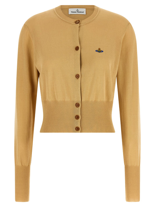Beige Cotton Cardigan