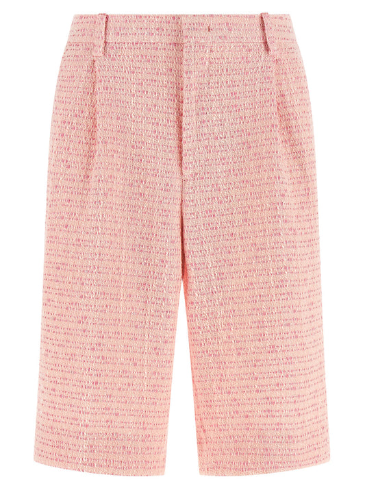 Multicolor Cotton Bermuda Shorts