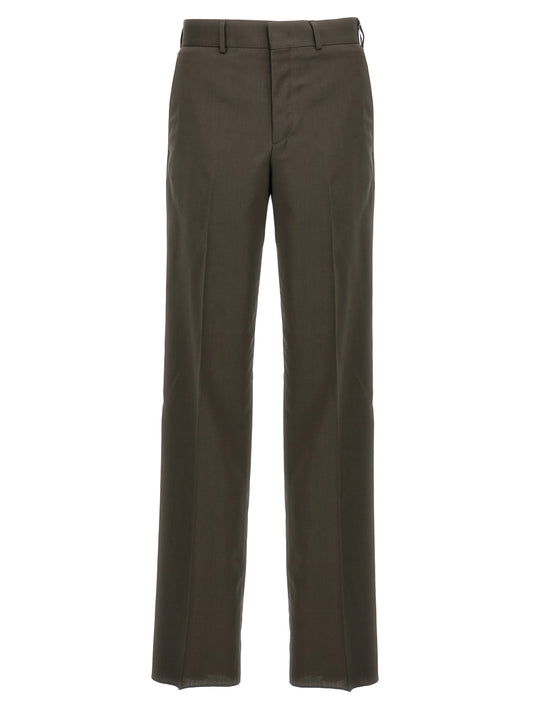 Bicolor Wool Dress Pants
