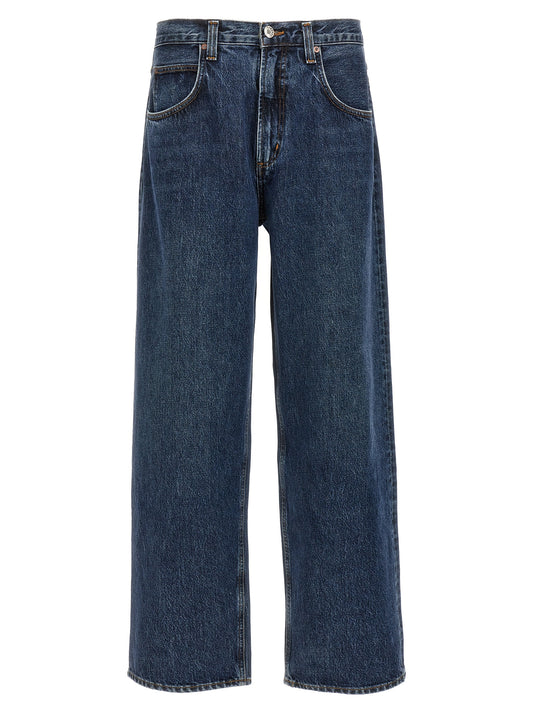 Blue Cotton Jeans Denim